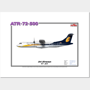 Avions de Transport Régional 72-500 - Jet Airways (Art Print) Posters and Art